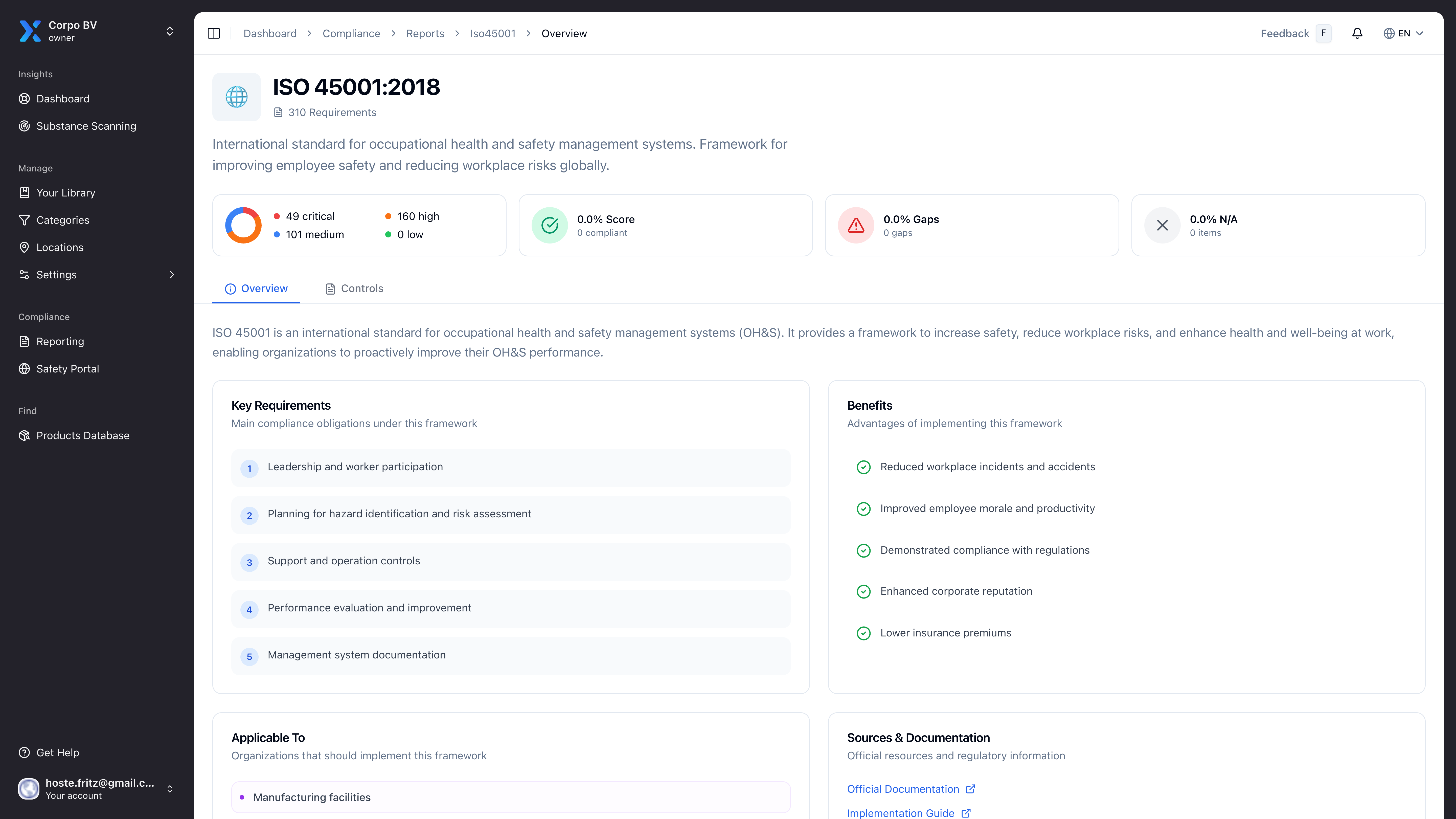 Multi-Regulation Support