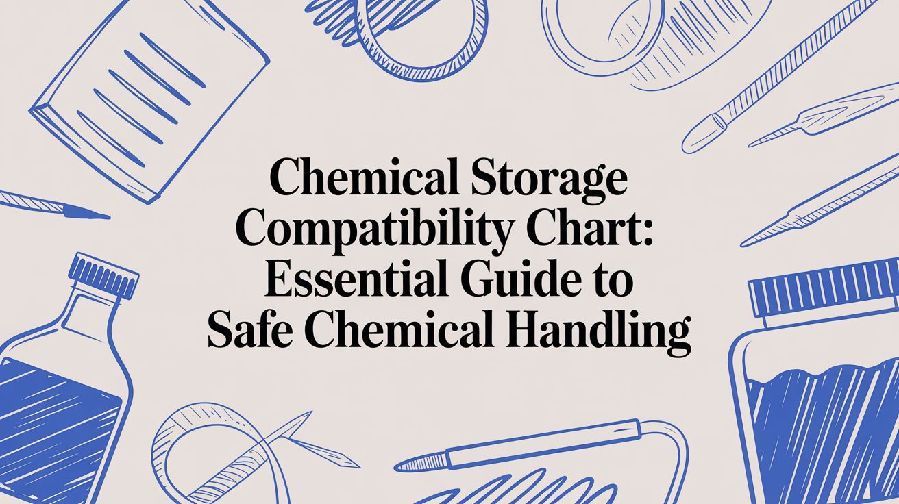 Chemical Storage Compatibility Chart: Essential Guide to Safe Chemical Handling
