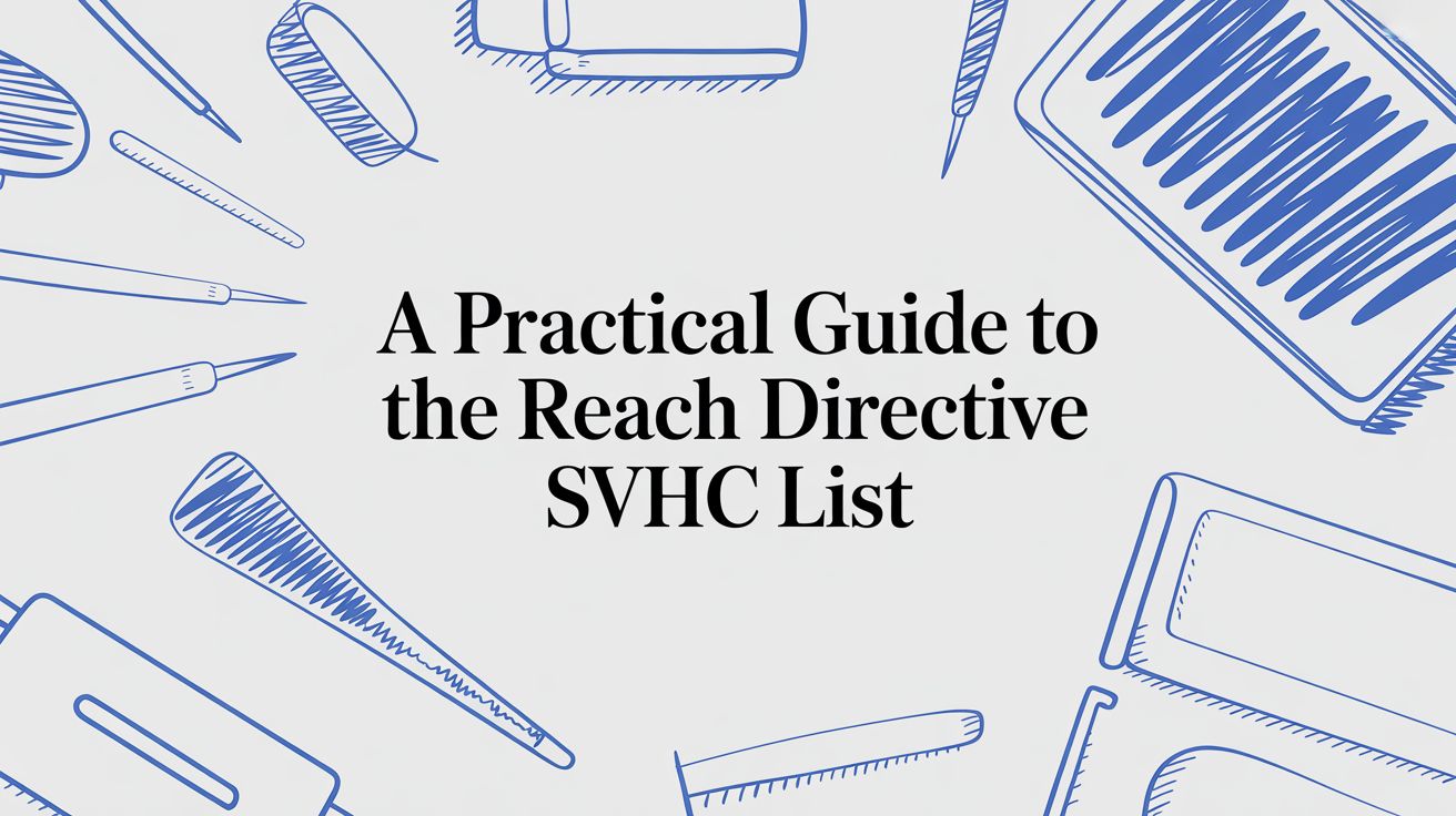 A Practical Guide to the REACH Directive SVHC List